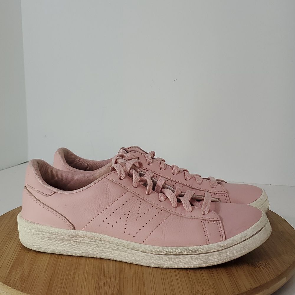 New Balance 791 Lifestyle J Crew Court Sneakers Low Top Pink Leather Women's 6